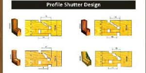 Solid Wood Wardrobe Shutters