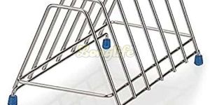Stainless Steel Kitchen Plate Stand
