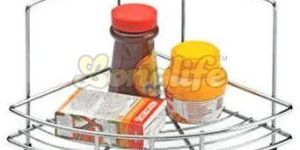 Stone Stainless Steel Kitchen Corner Shelf