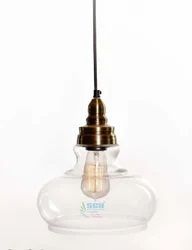 Sch Clear Glass Hanging Lamp