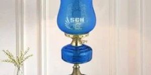 Sch Handicraft Antique Vintage Panama Table Lamp