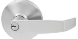 Door Lever Handle with Round Rosette