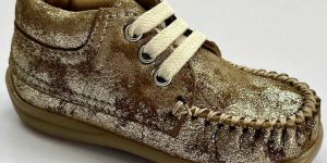 Kid Stylish Leather Lace Up Shoes