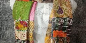 Reversible Urban Patch Stole