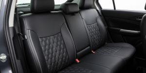 Luxuria Diamondstitch Premium Leatherette Car Seat Cover
