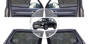 Magnetic Car Sunshades for Hyundai Creta Car Interiors