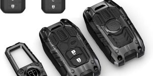 Transfomer Metal Grey Car Key Cover