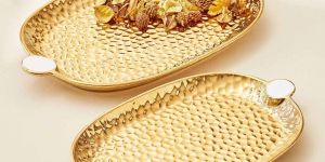 Aluminium Handcrafted Tray