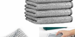 Double Layer Steel Wire Dish Cloth