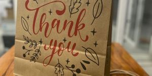 Brown Paper Shopping Bag