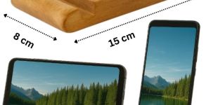 Wooden Mobile Holder