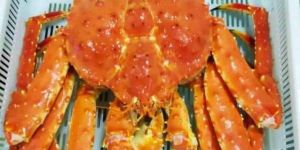 frozen fresh red king crab