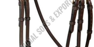 Dark Brown Snaffle Bridle