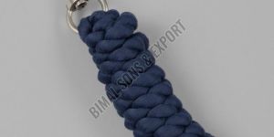 Polycotton Navy Horse Lead Rope