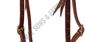 Rugged Ride Extra Heavy Harness Leather Browband Headstall