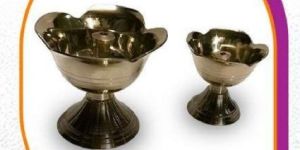 Rose Shape Brass Diya
