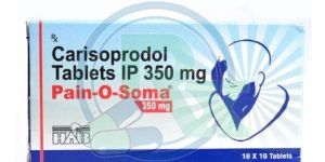 Pain O Soma 350mg Carisoprodol Tablets
