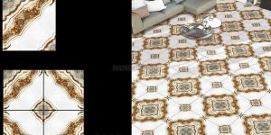 Book Match Porcelain Floor Tile