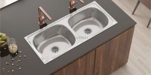 Stainless Steel Double Bowl Kitchen Sink