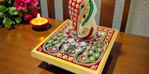 Marble Ganesh Chowki