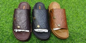 Mens Leather Slipper