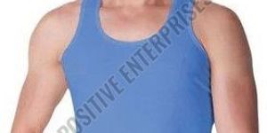 Color Cotton Plain Mens Color Vest