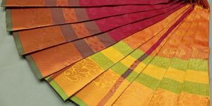 Designer Emboss Silk Saree