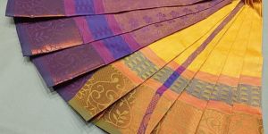 Emboss Design Tussar Silk Saree