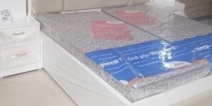 6 X 6 Feet Wooden Double Bed