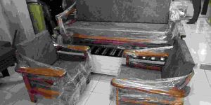 Sangwan Wooden Sofa Set