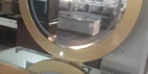 Wooden Dressing Table with LED