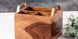 Wooden Spoon Stand