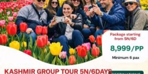 Kashmir Group Tour 5 Night 6 Days