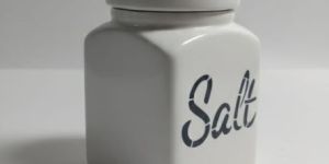 Ceramic Salt Storage Jar