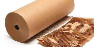 Eco-Friendly Honeycomb Kraft Paper Packaging Roll
