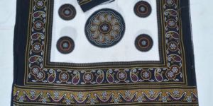 Naptol Kasumbo Green Colour Rayon Sarees