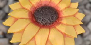 FRP Sunflower Statue