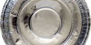 Silver Coated Disposable Paper Plate