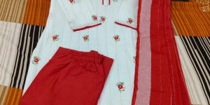 Ladies Cotton Suit