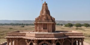 Pink Sand Stone Temple