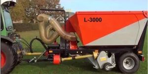 L3000 Tractor Mounted Vacuum Leaf Collector