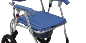 KW-690L Folding Commode Wheelchair