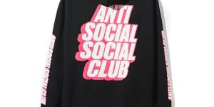 Assc Hoodie Blocked Logo Black