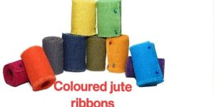 Coloured Jute Ribbons