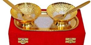 German Silver Bowls Set