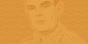 Famous Inventor Brown Cover 24 Pages School Notebook