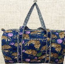 Cotton Travel Duffle Bag