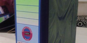 Hard Binding PVC Box File