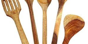 Wooden Cooking Spoon With Masher