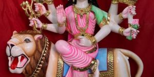 Marble Durga Mata Moorti